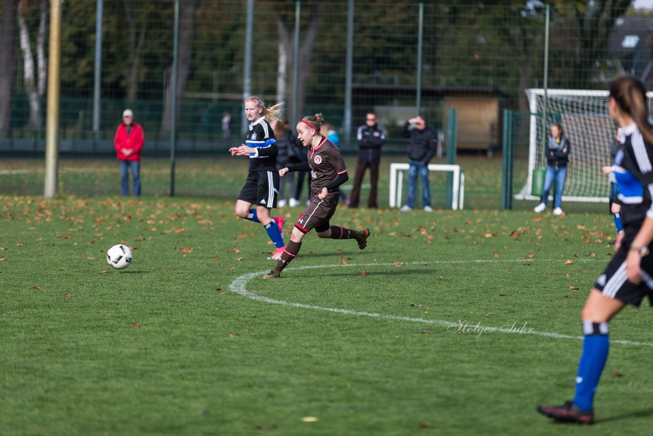 Bild 342 - B-Juniorinnen Hamburger SV - FC St.Pauli : Ergebnis: 1:2